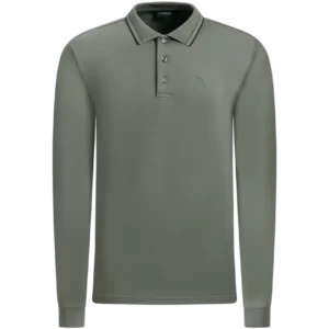 Chervo, Polo Manches Longues Alfabeto Homme, Vert