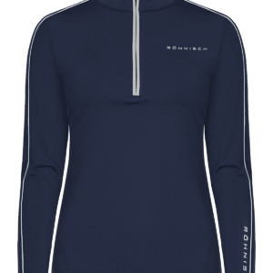 Rohnisch, Pull Amie Brushed Midlayer Dame, Navy