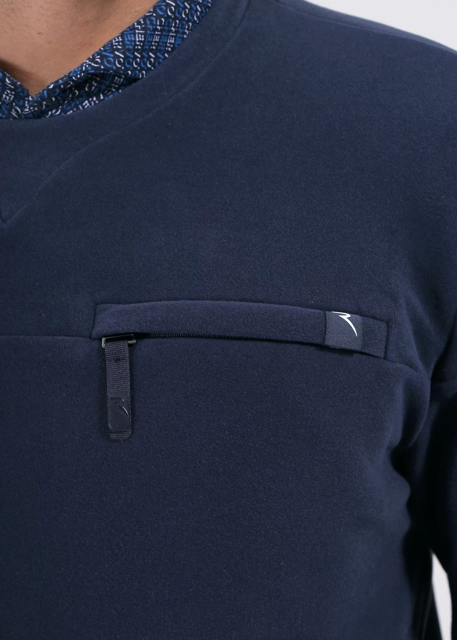 Chervo, Pull Paddle Homme, Marine – Image 2