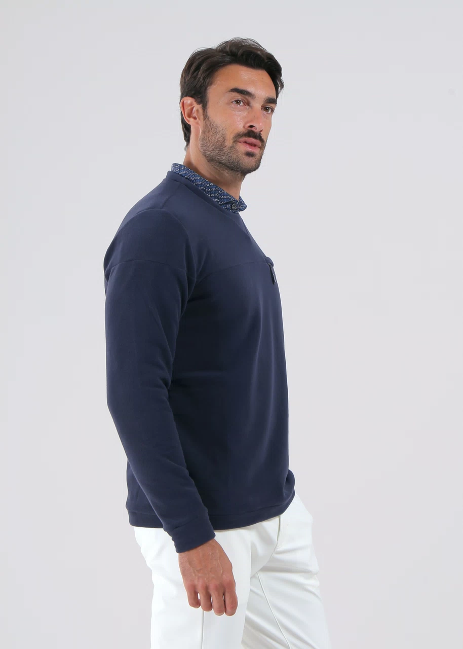 Chervo, Pull Paddle Homme, Marine – Image 4