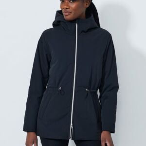 Daily Sports, Veste Drawcord Wind jacket Dame, Noir