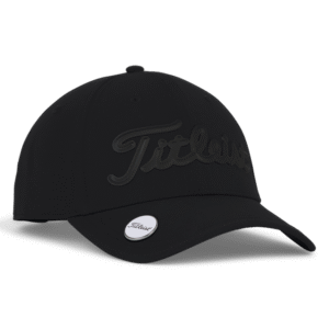 Casquette Marque Balle Titleist, Players Performance Noir