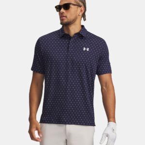 Under Armour, Polo Playoff Jacquard Homme, Noir