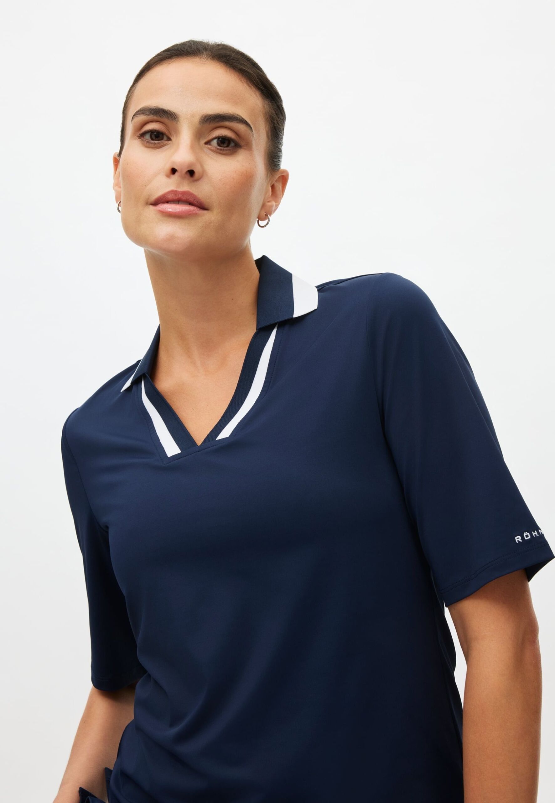 Rohnisch, Polo Essential Dame, Marine – Image 3