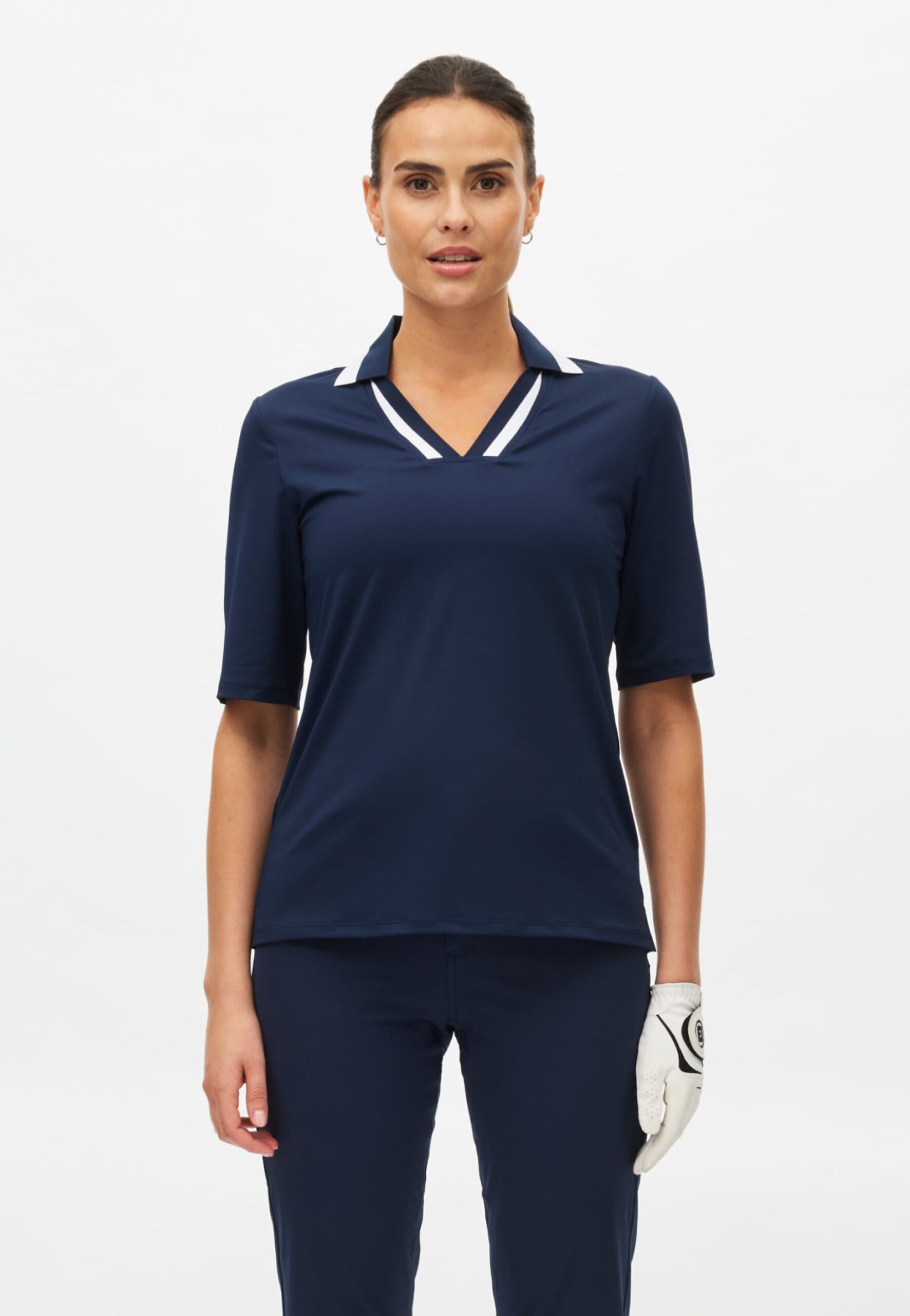 Rohnisch, Polo Essential Dame, Marine – Image 2