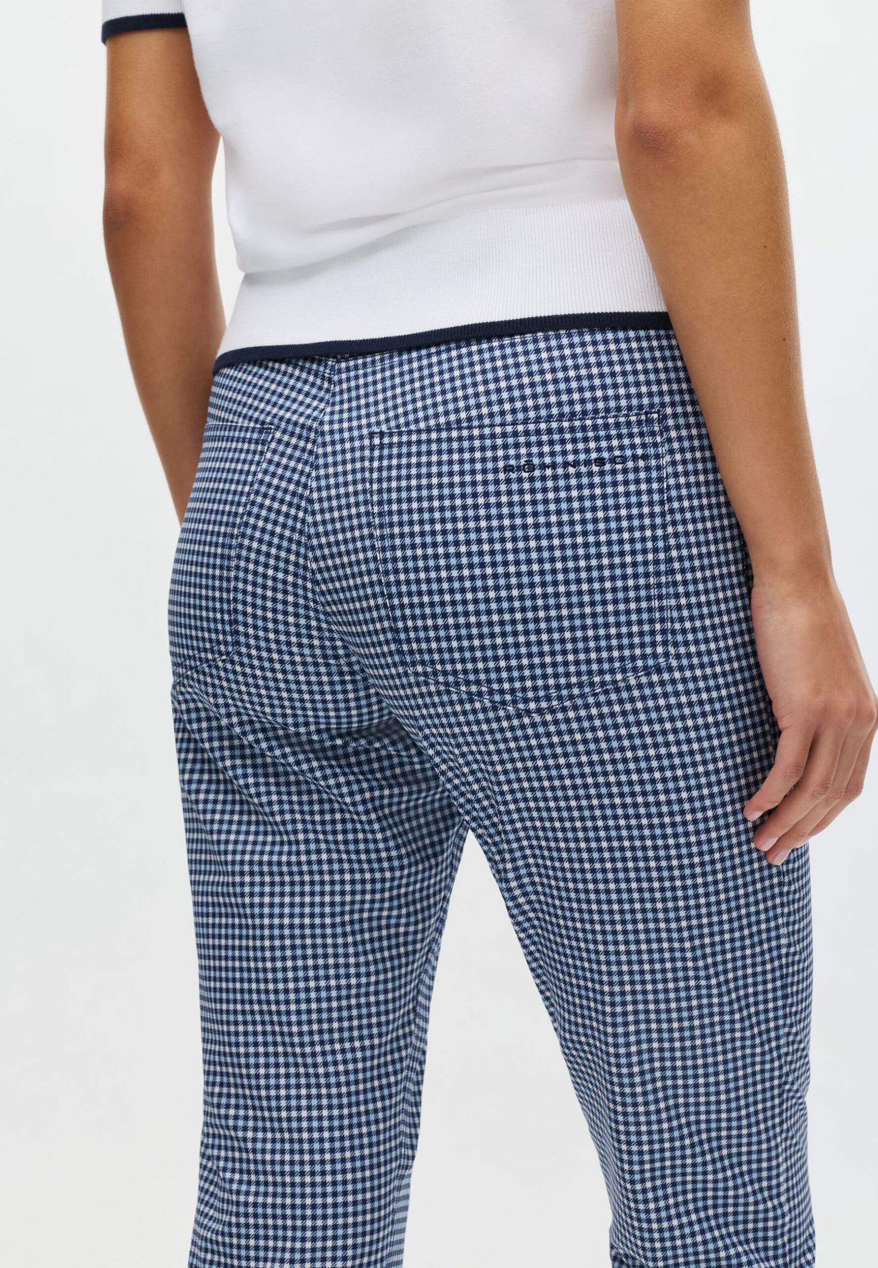 Rohnisch, Pantalon Chie Comfort Dame, Bleu Clair – Image 4