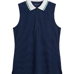 Rohnisch, Polo Sans Manches Rib Dame, Marine