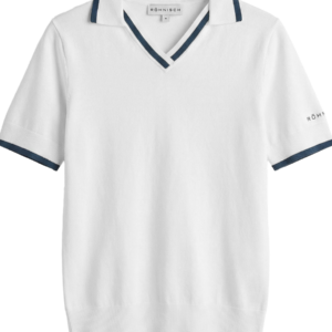 Rohnisch, Polo Swing Knitted Dame, Blanc