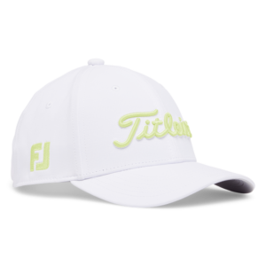 Casquette Titleist, Tour Performance Junior, Blanc / Jaune