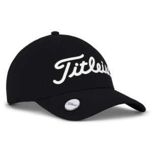 Casquette Marque Balle Titleist, Players Performance Noir / Blanc