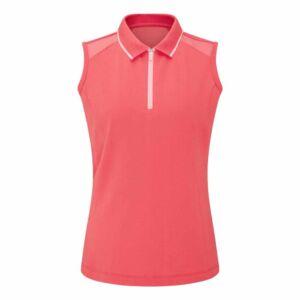 Ping, Polo sans Manches Eben Dame, Rose