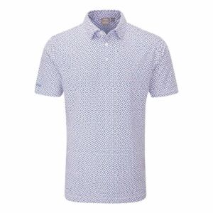 Ping, Polo Ephron Homme, Blanc / Rose