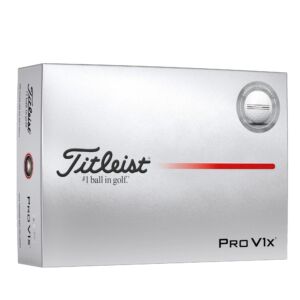 12 balles Titleist Pro V1X Alignement