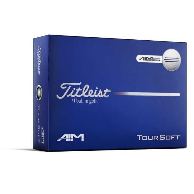 12 balles Titleist Tour Soft Alignement