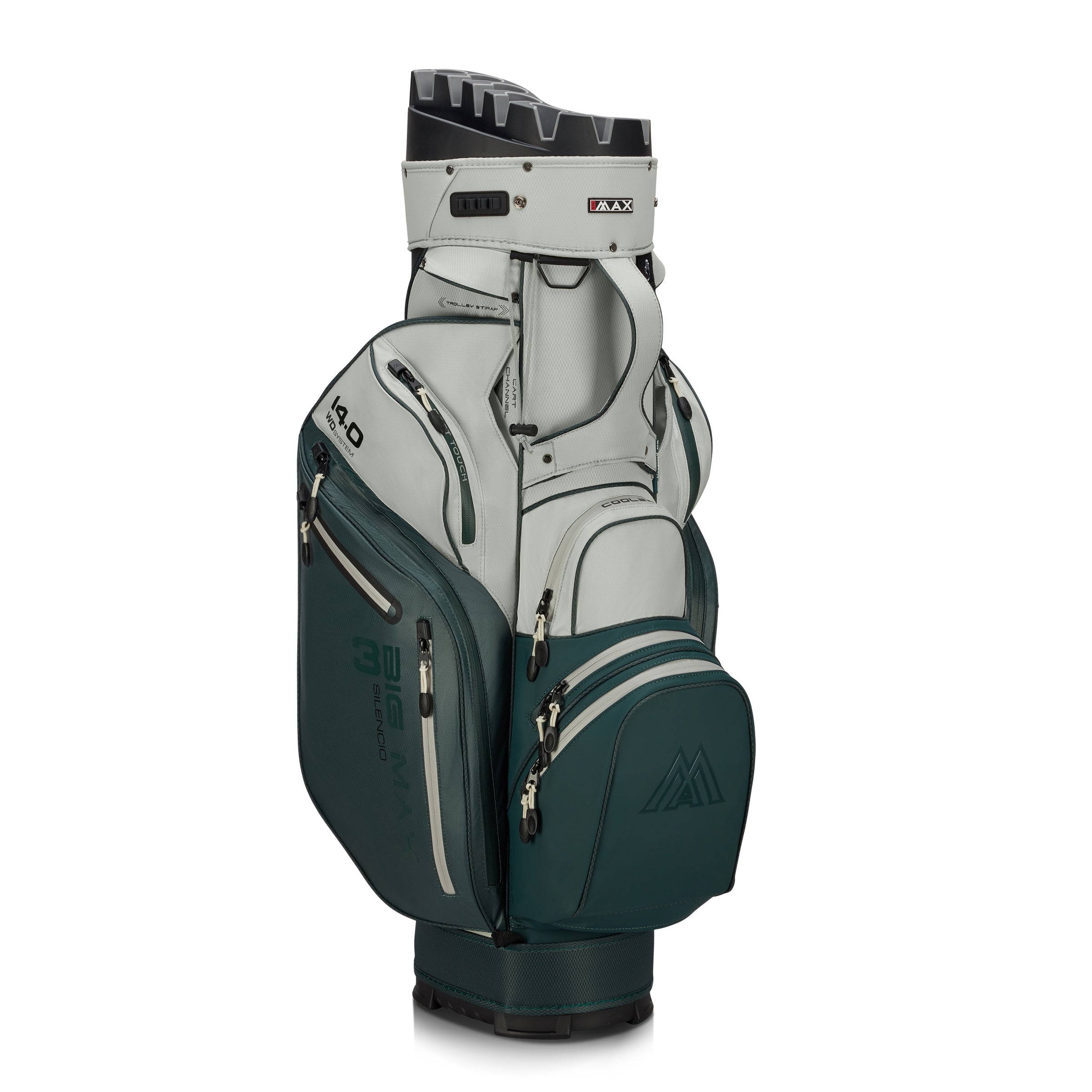 Sac Chariot BigMax, DriLite Silencio 3 Vert / Blanc – Image 2