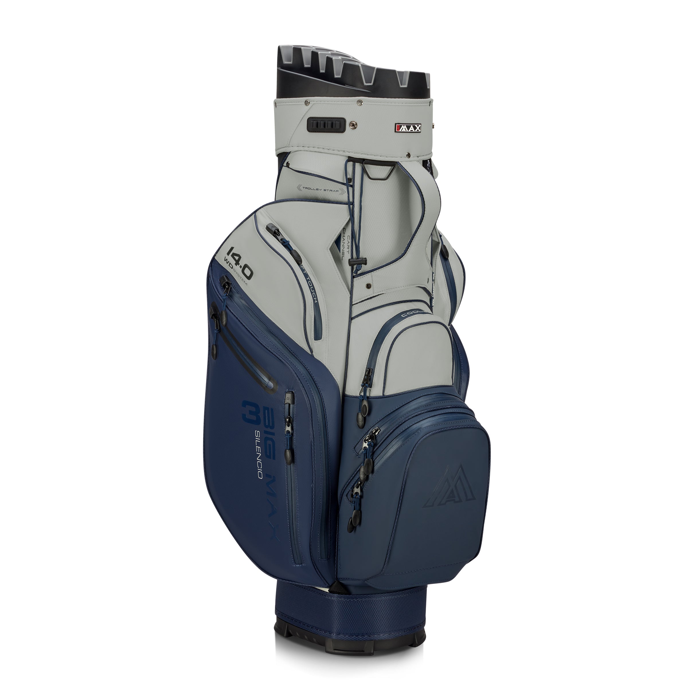 Sac Chariot BigMax, DriLite Silencio 3 Marine / Blanc – Image 2