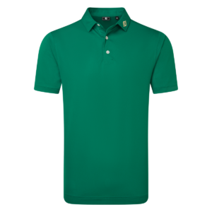Footjoy, Polo Piqué Homme, Vert Foncé