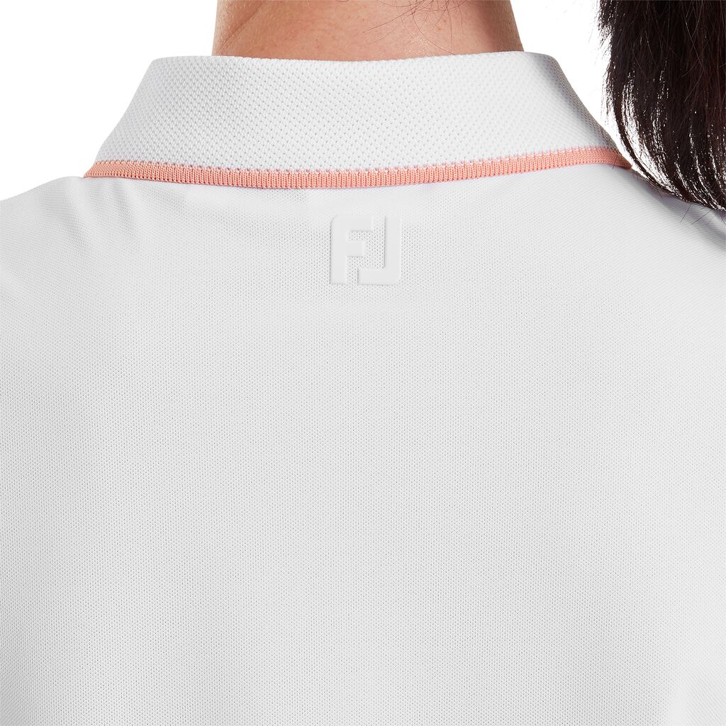 Footjoy, Polo sans Manche Dame, Blanc – Image 5