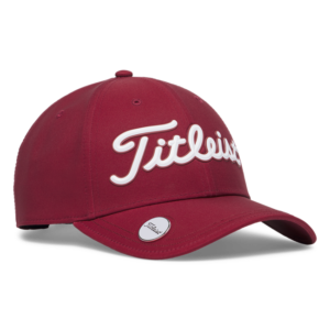 Titleist, Casquette Marque Balle Homme, Bordeaux