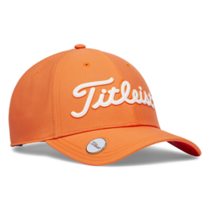 Titleist, Casquette Marque Balle Homme, Orange