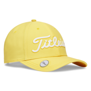 Titleist, Casquette Marque Balle Homme, Jaune