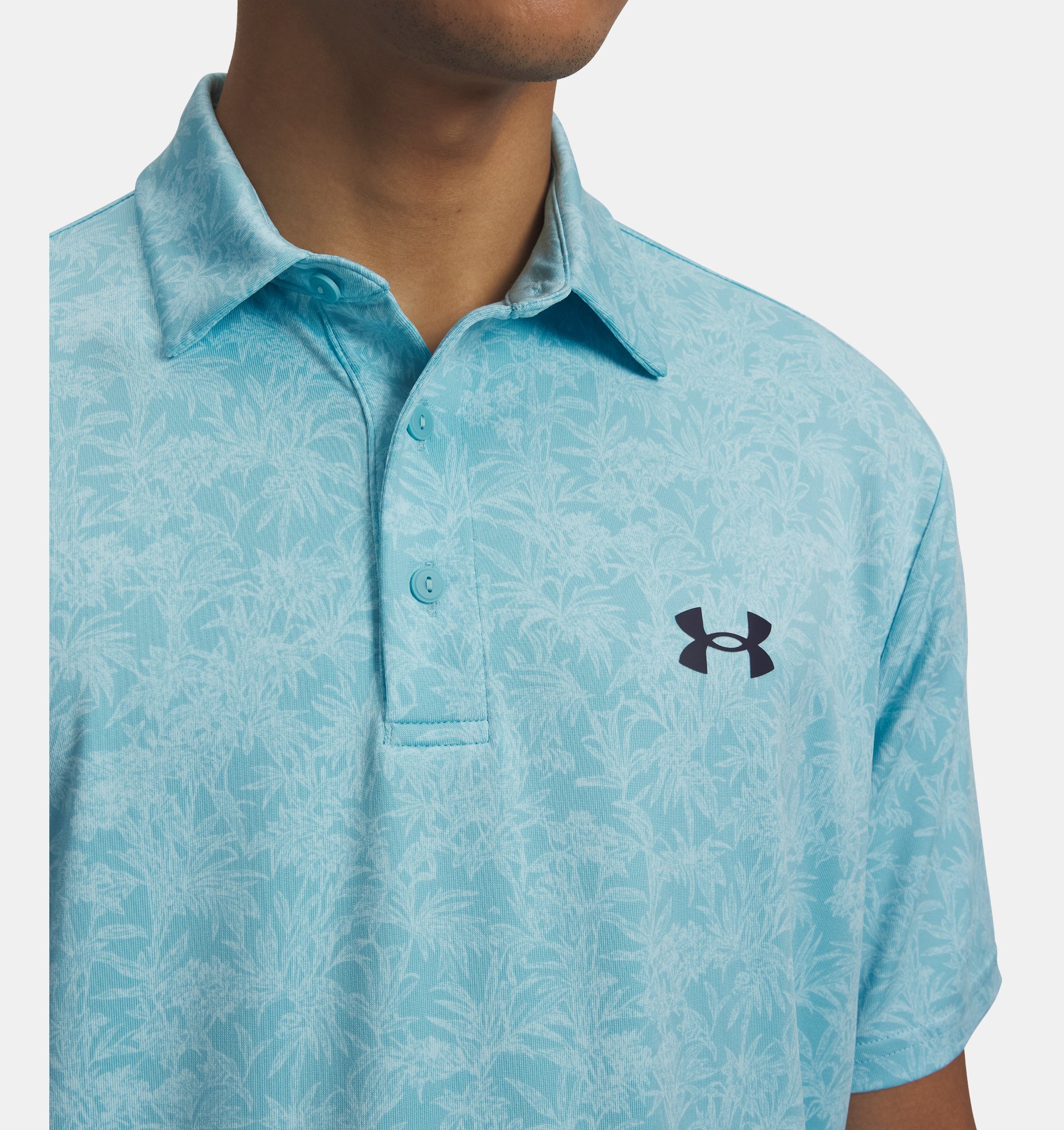 Under Armour, Polo Playoff 3.0 Homme, Bleu – Image 2