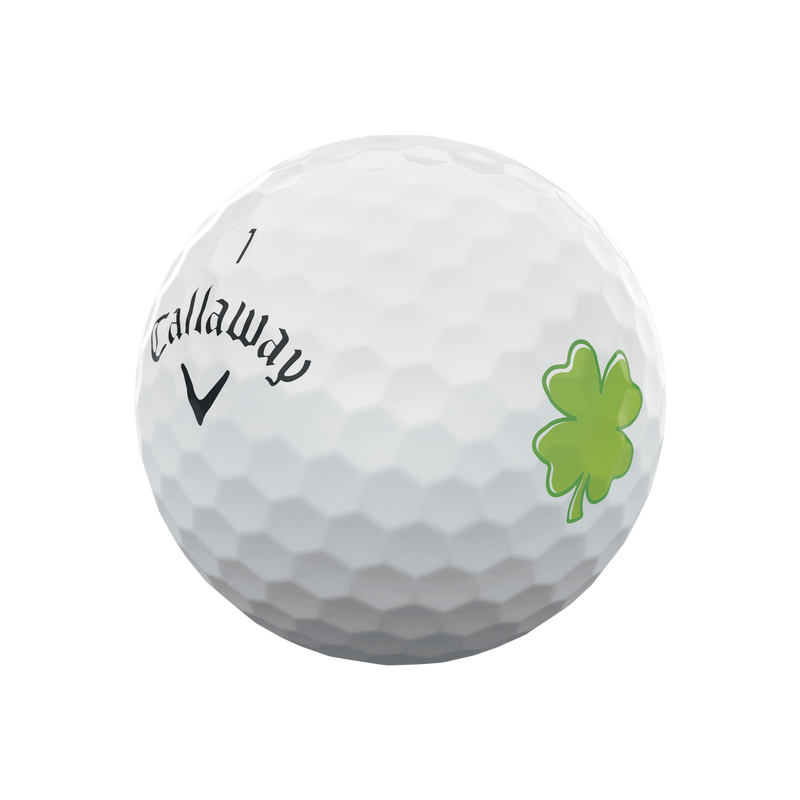 12 Balles Callaway Supersoft Trèfle à Quatre Feuilles – Image 2