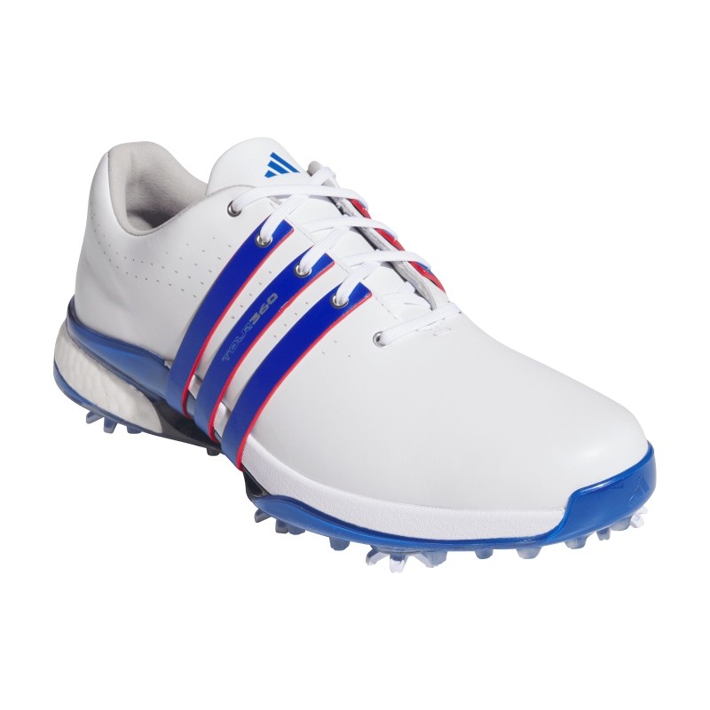 Adidas, Chaussure Tour360 Homme, Bleu / Blanche – Image 3