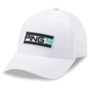 Ping 59, Casquette Trucker Homme, Blanc
