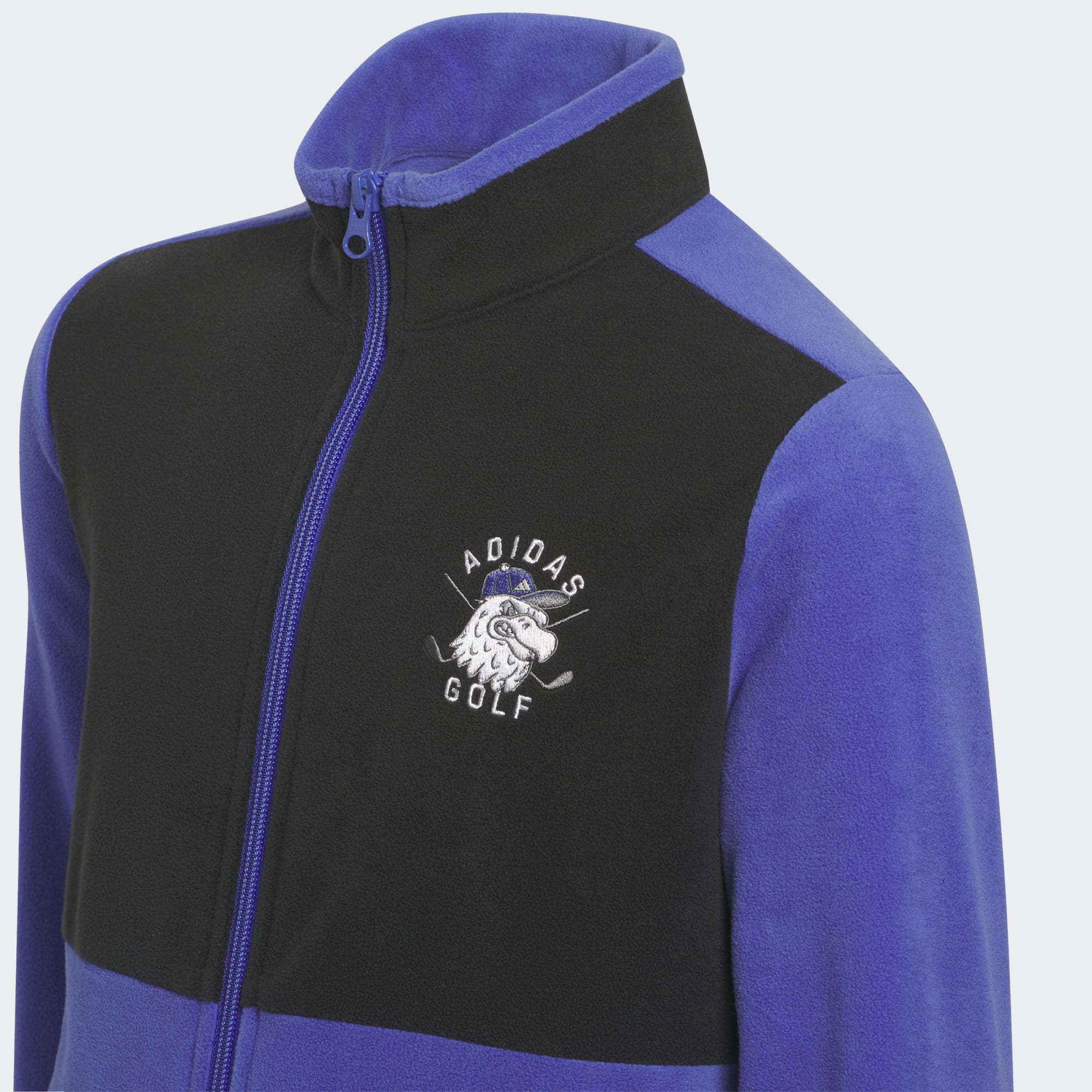 Adidas, Pull Fleece Junior, Violet / Noir – Image 2
