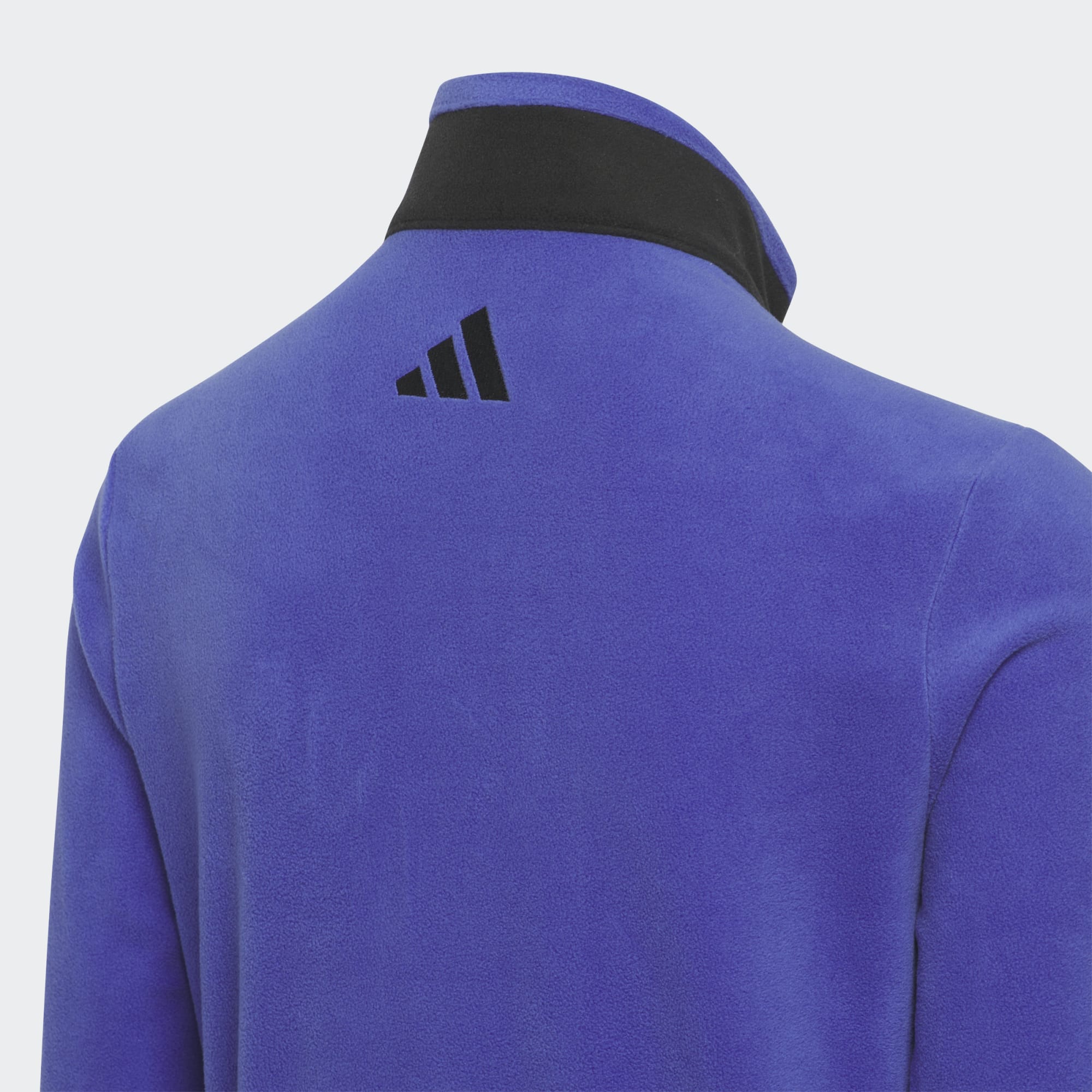 Adidas, Pull Fleece Junior, Violet / Noir – Image 4