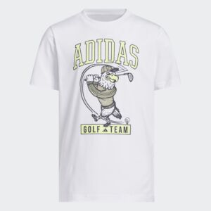 Adidas, Tee shirt Mascot Junior, Blanc