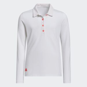 Adidas, Polo Climacool Junior, Blanc