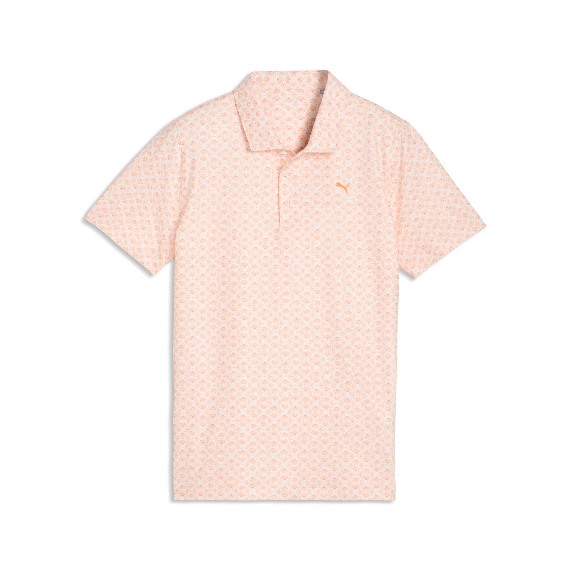 Puma, Polo MATTR Scallop Homme, Orange