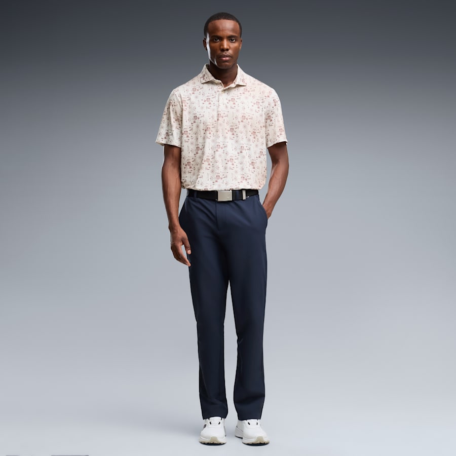 Puma, Polo Costal Claret Homme, Beige – Image 2