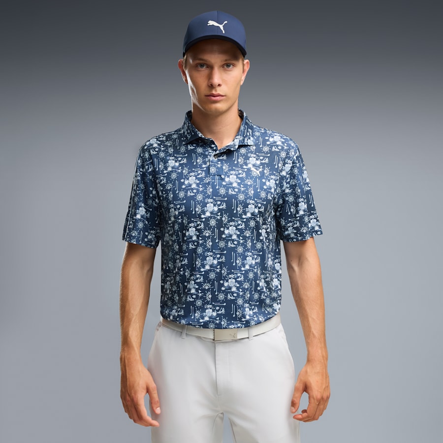Puma, Polo Costal Claret Homme, Marine – Image 3
