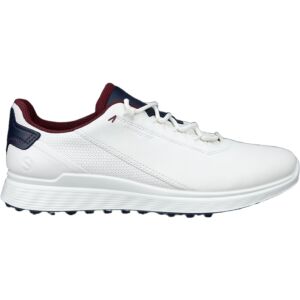 Ecco, Chaussure S-Casual Homme, Blanc/Navy
